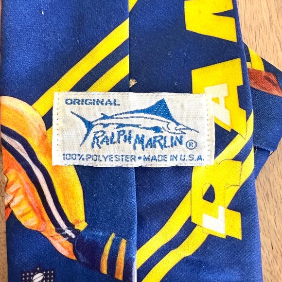 90's Rams Football Tie - Ralph Marlin - Picture 7 of 7
